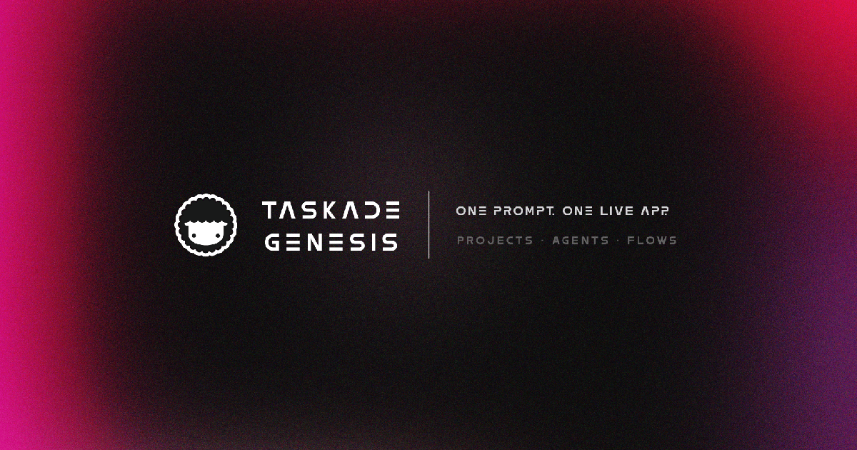 Screenshot von Taskade